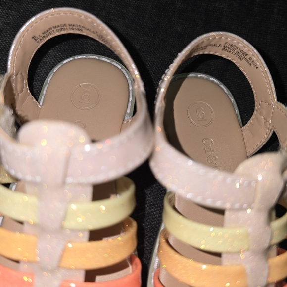 Cat & Jack Vibrant Strappy Kids Sandals - Picture 4 of 10